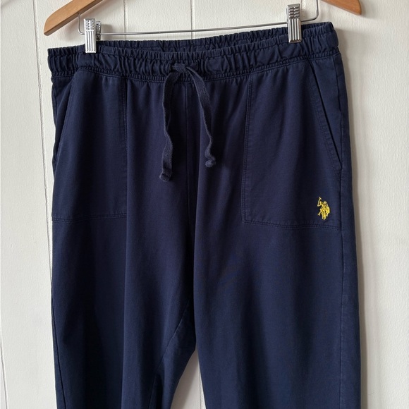 Polo Men's Navy Sweat Pants Cropped | XL - Picture 2 of 5
